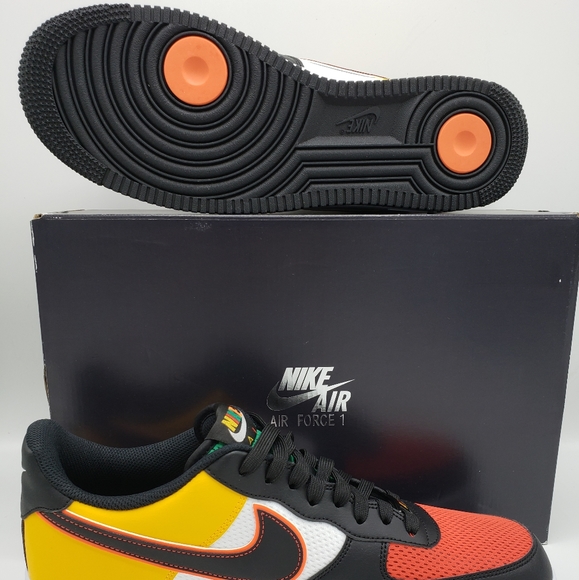 Nike Air Force 1 '07 LV8 Black Lucid Green - Picture 2 of 6